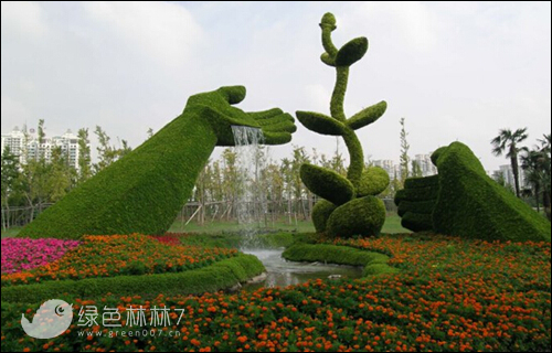 植物 雕塑
